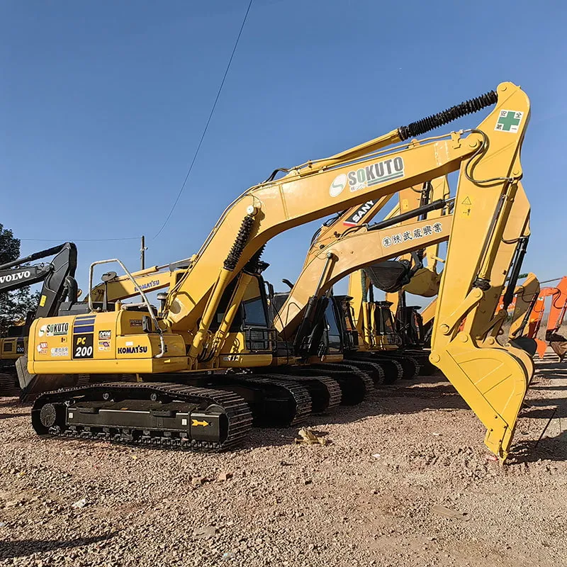 Used 小松200-8MO excavator