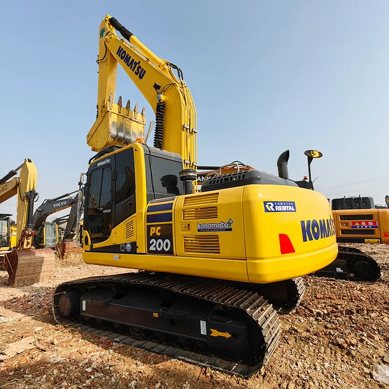 Used 小松200-8 excavator