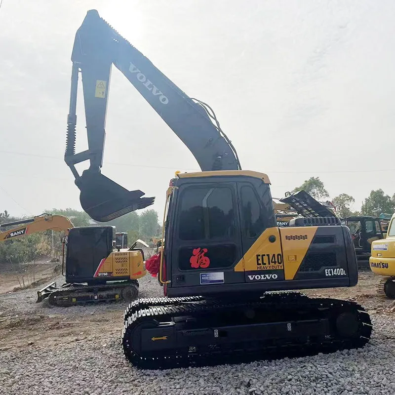 Used 沃尔沃140 excavator