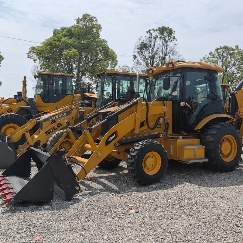 Used 卡特420F excavator